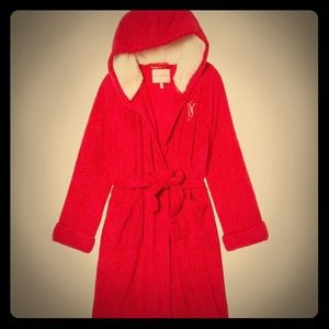 Victoria’s Secret Hooded Fleece Robe